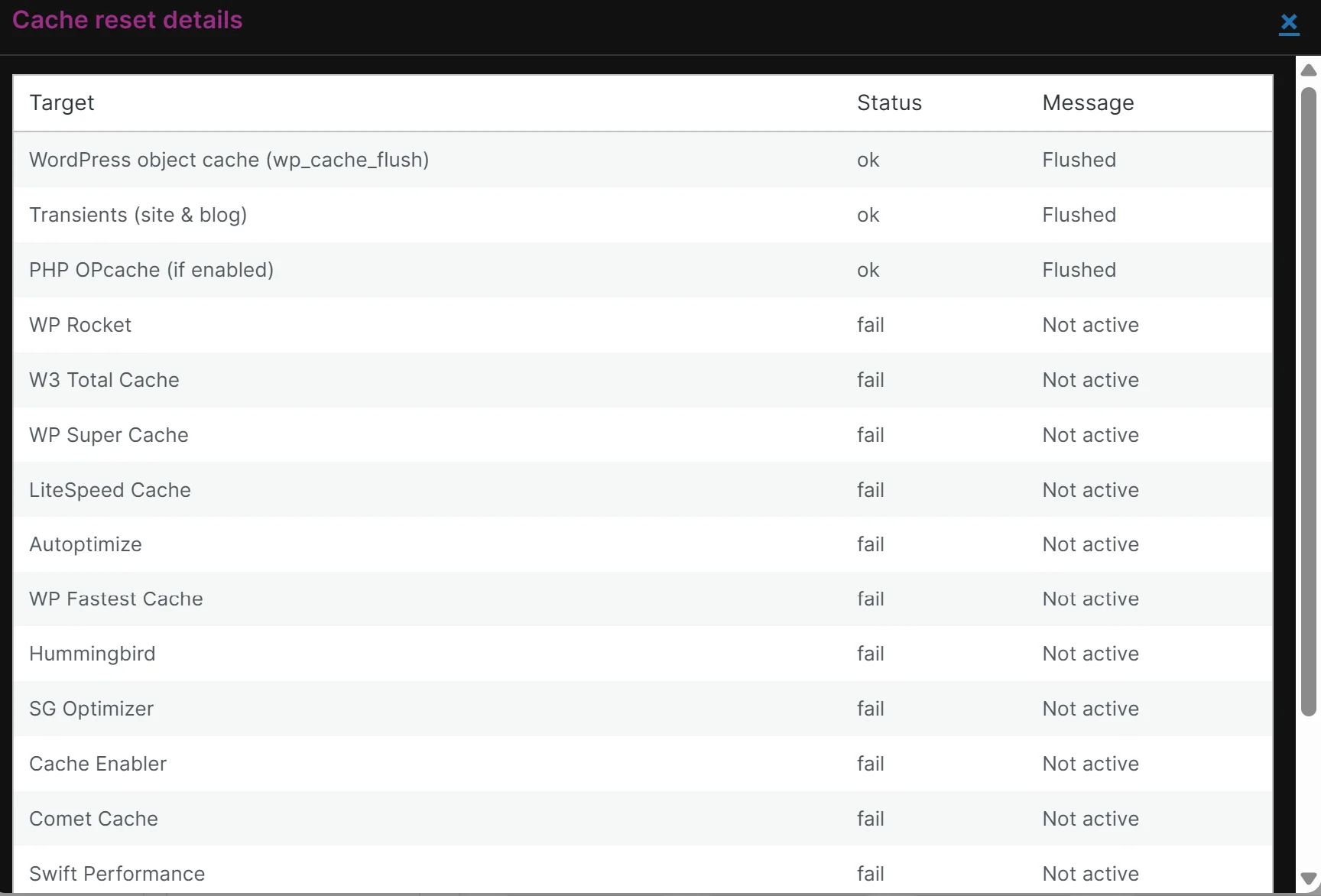 ♻️ Reset All Caches – clean start in one click #3